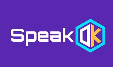 SpeakOK.com - Creative brandable domain for sale